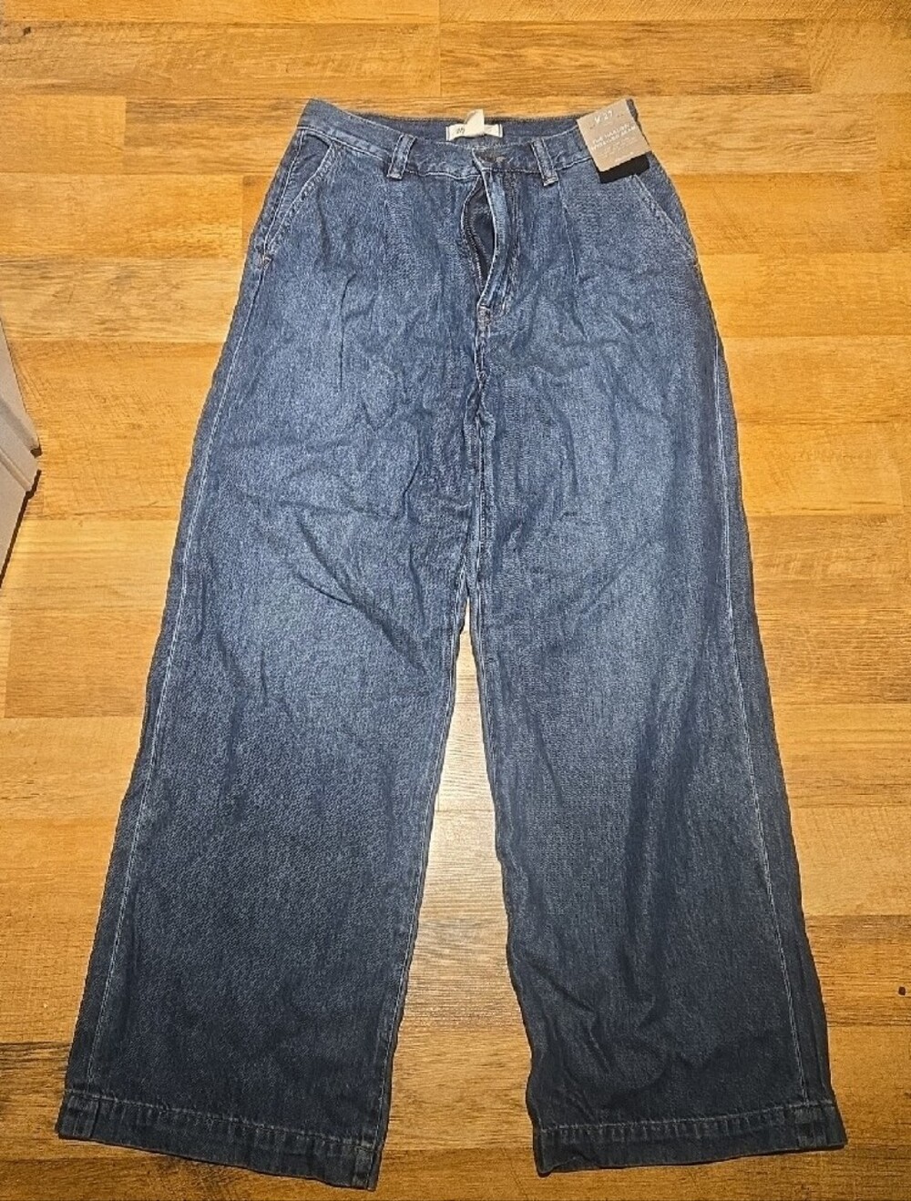 Madewell Harlow Wide-Leg Jeans in Blue 27